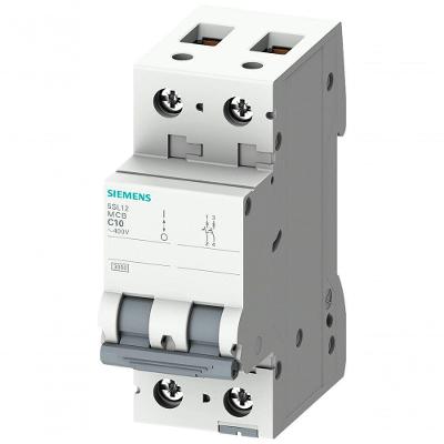Disjuntor Bipolar Curva C 5SL1 Proteção Elétrica 32A Siemens 3KA 440V
