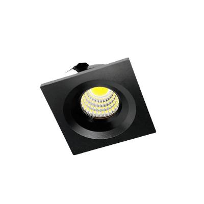 Mini Spot Led Elysa Embutir Luz Quente Preto Nordecor Iluminação 3W 3000K 240LM IP20 Bivolt