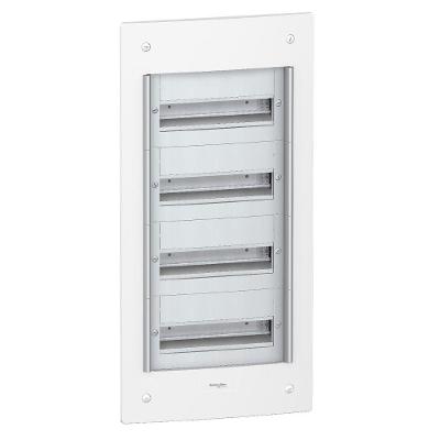 Caixa de Distribuição Pragma 4x13 Módulos Embutir IP40 IK09 400V Branco Schneider Electric PRA25413