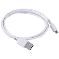 Cabo Para Celular Usb A 2.0 Para Usb Tipo C 1 Metro Branco - Puacb-01