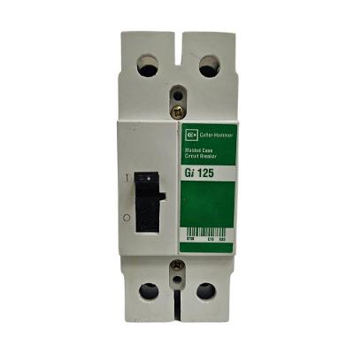 Disjuntor Caixa Moldada Gi2015 Bipolar Termomagnético 14 Kaic a 480 Vca Inox Hammer