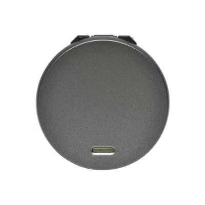 Interruptor Simples 583602B Led 16A 250V 2M Redondo Magnésio Cinza Pial
