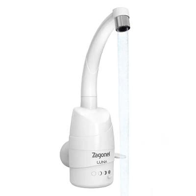 Torneira Elétrica Luna 4 Temperaturas 5500W em Parede com Seletor Branco Zagonel 220V