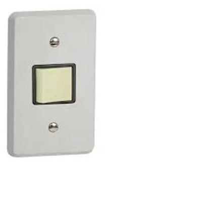 Interruptor Bipolar Simples 2105 Silencioso Cinza Pial 10A 250V Bivolt