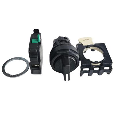Botão Comutador com Knob 2P Fix Aro Preto 1NA B22XB561A Eaton Bivolt