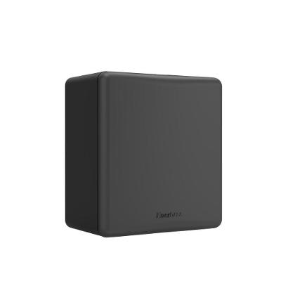 Placa Cega 311-e1-cpp Monobloco para Instalações Aparentes Preto Enerbras