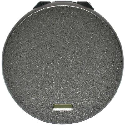 Interruptor Paralelo C.583605 com Led 2m Redondo Magnésio Arteor Pial