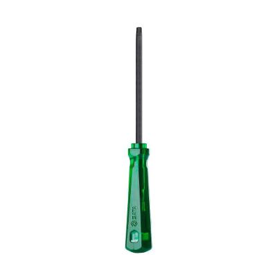 Chave Torx ST61473 com Cabo Ergonômico e Haste Temperada Verde Sata