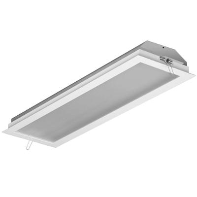 Luminária Fluorescente LS 2 X 20W Slim Embutir Branco Incolustre 2 X 20W