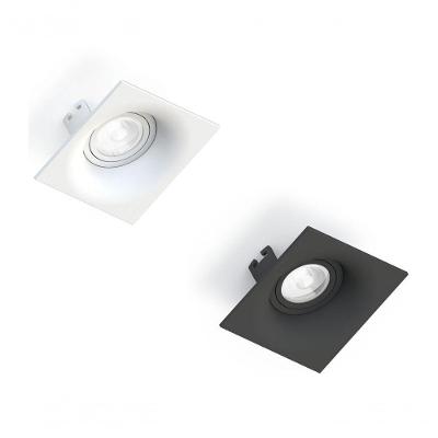 Spot Embutido SE-330.2612 com Face Recuada e Soquete E27 Preto Save Energy 15CM 1 Par