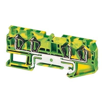 Bloco de Terminais Linergy TR para Aterramento com Conexão por Mola 2x2 Verde Schneider Electric 50