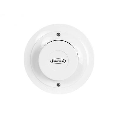 Detector de Fumaça 26855 com Contato Seco Branco Segurimax 12V