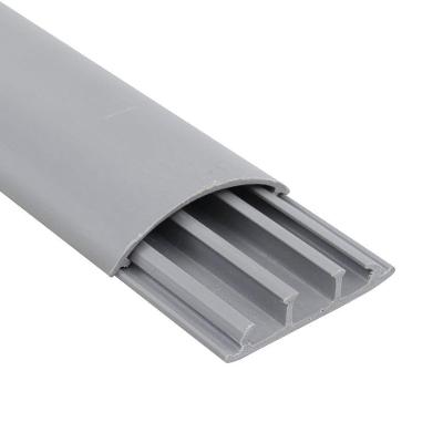 Canaleta Dutopiso HP-2 com 3 Divisórias para Energia e Dados Cinza Hellermanntyton 52MM 14MM 2MTS