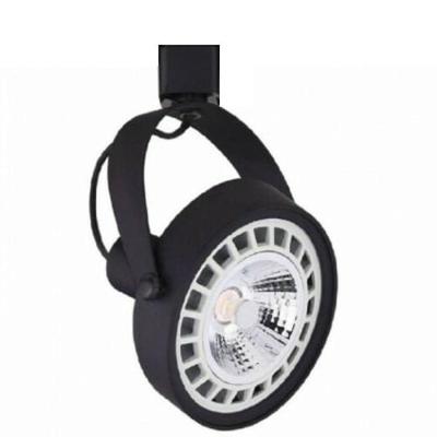 Trilho Spot AR111 Clean para Iluminação Direcionável Bivolt Preto Loop