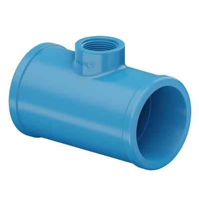 Te Irriga-lf com Derivação Rosca 1" para Irrigação PVC Tigre