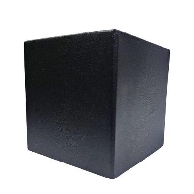 Arandela 1 Facho 8x8x8 com Lâmpada GU10 2204 Bivolt Preto All Lux