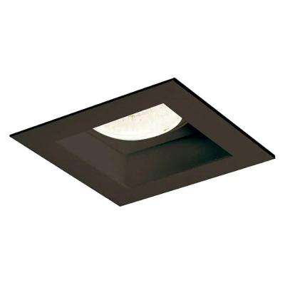 Spot Embutido Flat Recuado para 1 PAR20 Preto Newline Iluminação