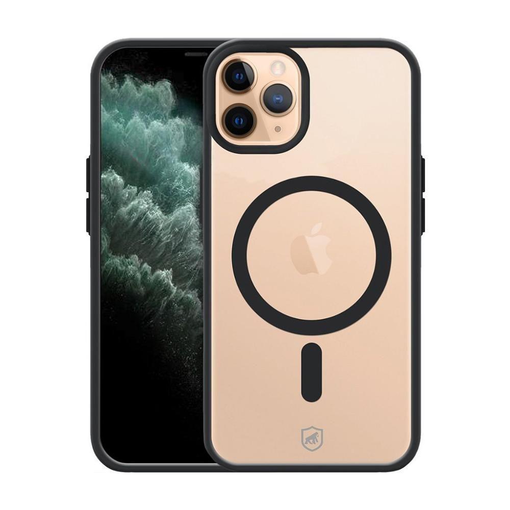 Capa Case Capinha Magsafe Para Iphone 11 Pro Max - Preta - Gshield - 1