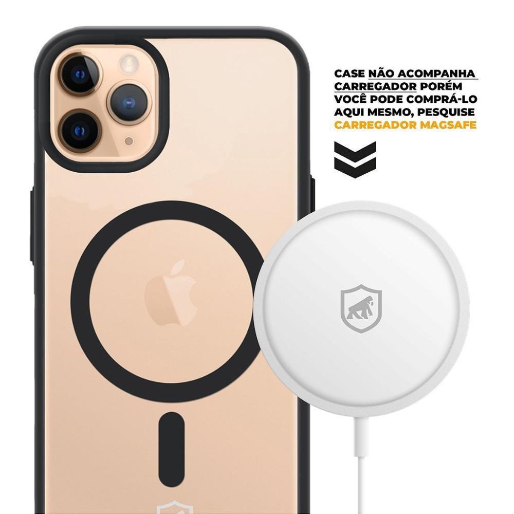 Capa Case Capinha Magsafe Para Iphone 11 Pro Max - Preta - Gshield - 2