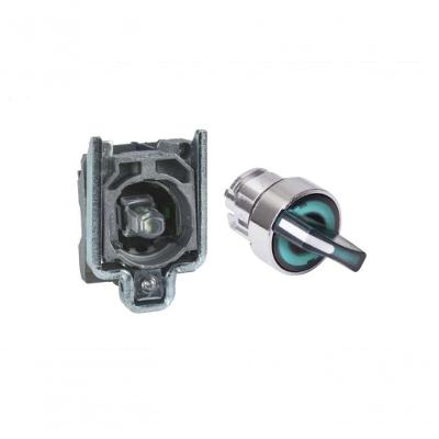 Botão Comutador XB4BK123B1 Luminoso 22mm 24V Vermelho Schneider Electric