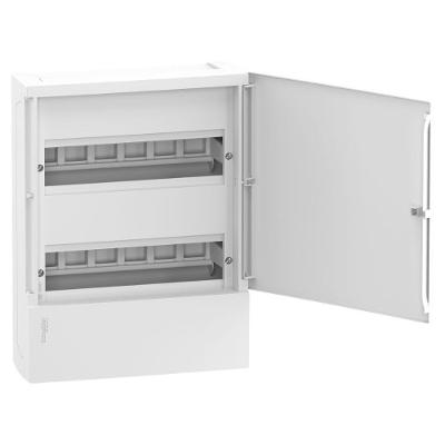 Painel Modular MIP10212 2x12 Módulos Sobrepor Porta Opaca Branco Schneider Electric 268MM