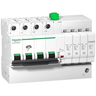 Para-raios com Cartucho de Encaixe PDR40R Classe 2 com Sinalização Remota Branco Schneider Electric