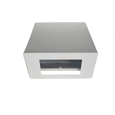 Arandela Niteroi 2 Fachos Iluminacao Decorativa Ultra Slim Branco 10CM Bivolt All Lux