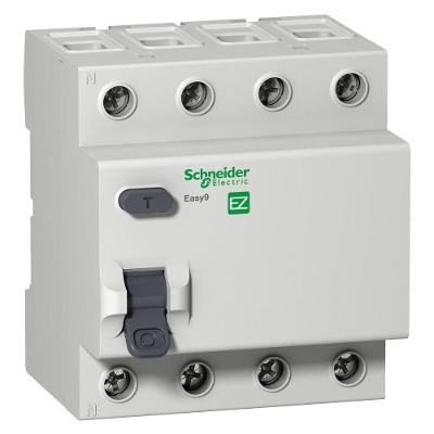 Disjuntor de Corrente Residual EZ9R33463 63A-30mA 400V Schneider Electric