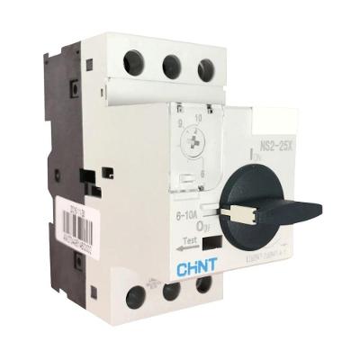 Disjuntor Motor Ns2-25x com Proteção para Motores Elétricos 6-10A Inox Chint