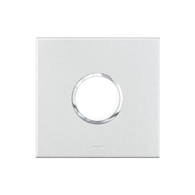 Placa de Interruptor e Tomada 575640b 2 Postos Redonda Linha Arteor Branco Pial