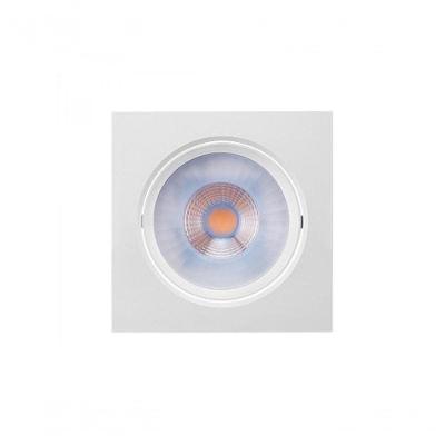 Spot de Embutir LED Brilia 6500k Iluminação Eficiente 4,5W GU10 Branco 9,5CM