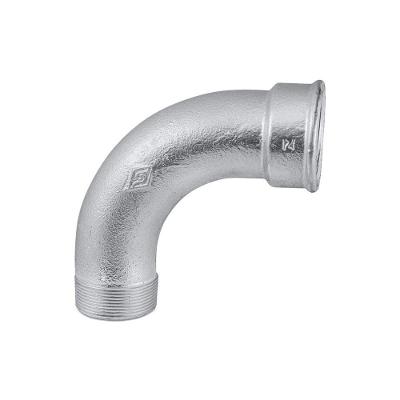 Curva Galvanizada 18558 Desvio 90° Macho X Fêmea Aço Galvanizado Segurimax 1.1-2