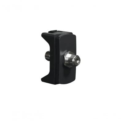 Tomada de TV Miluz com Conector F Grafite Schneider Electric Bivolt ABS