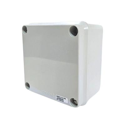 Caixa de Passagem Light SSX111 com Tampa Baixa Opaca IP55 Branco Steck 102X102X55MM