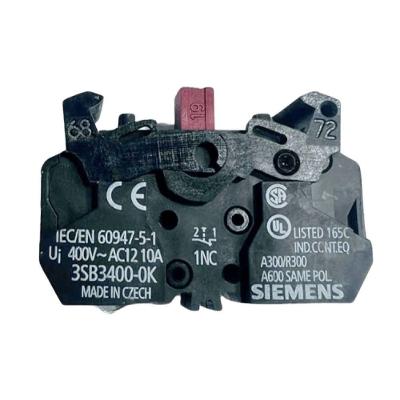 Elemento de Contato 3SB3420-0B com Fixação Pela Base 1NA para Caixa 3SB38 22MM Siemens