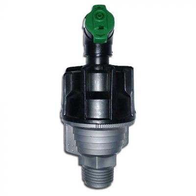 Micro Aspersor Super 10 Autocompensador 550L-h Bocal Verde Naandanjain