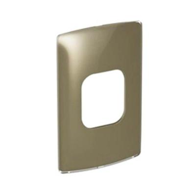 Placa 2 Postos 2x4 663235 para Interruptor Malt Gloss Nereya Pial