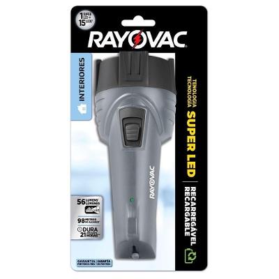 Lanterna Recarregável Super Led Médio com LED de Alta Performance Bivolt Rayovac