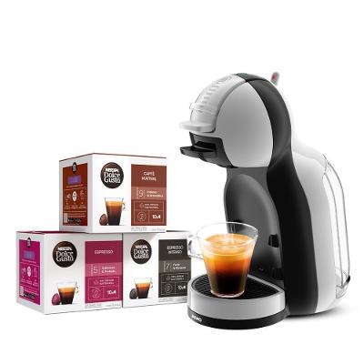 Cafeteira de Cápsulas Dolce Gusto Mini Me Cinza e Preta com 30 Unidades 110V