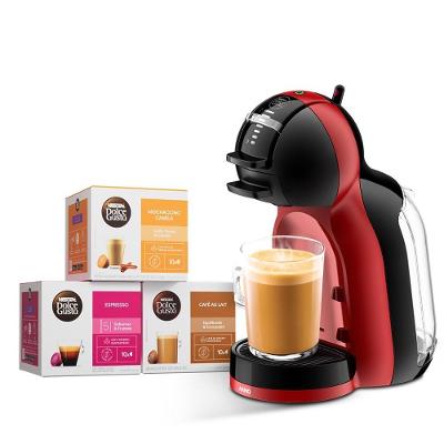 Kit Cafeteira Dolce Gusto Mini Me Vermelha e Preta com 30 Unidades 220V