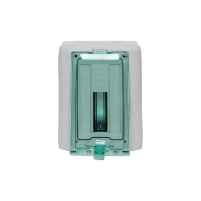 Quadro de Distribuição Quasar 1x12 com 12 Módulos DIN Bivolt Branco Steck