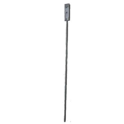 Terminal Aéreo 156a com Base de Fixação 2 Parafusos Aço Galvanizado Vert
