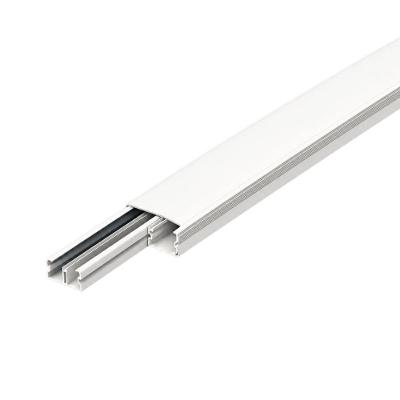 Canaleta Externa 361-2-E-SD sem Divisória e sem Fita Dupla Face Branco Enerbras 20MM