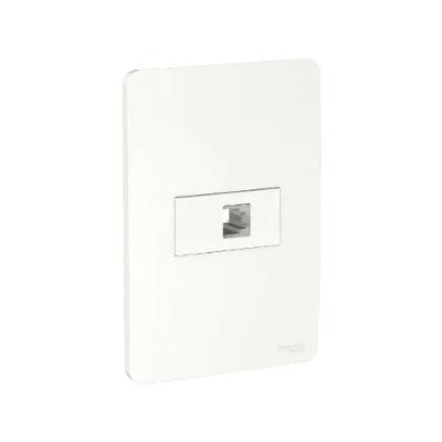 Módulo com Placa de Tomada RJ11 Orion 2 Fios Branco Schneider Electric S71349004