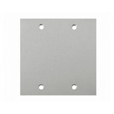 Placa para Piso PI44-00 Cega Acabamento Estético Aço Inox Alto Brilho Stamplac 4X4
