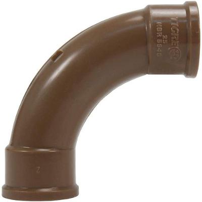 Curva 90 Soldável 22.12.075.1 Junção em Ângulo 75MM Branca Tigre