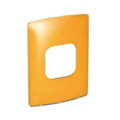 Placa de Interruptores e Tomadas Quinoa Gloss 2 Postos 2x4 Branco Pial