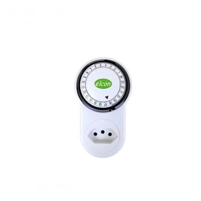 Timer Analógico TM-22 Bivolt com 96 Programações Branco Elcon
