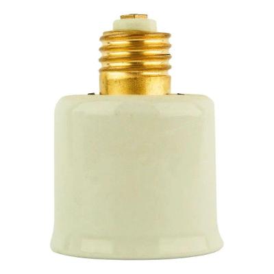 Soquete Adaptador Redução Rosca E-27 para E-40 Porcelana Rohdina