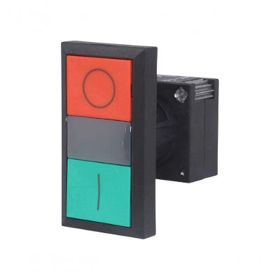 Botão Frontal 3SB3101-8BC21 com Sinalizador Bicolor IP65 Vermelho Siemens